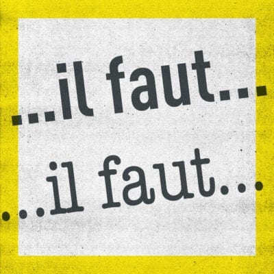 Poster-jeu : il faut