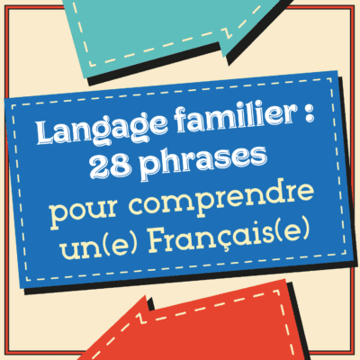 Poster langage familier (+BONUS)