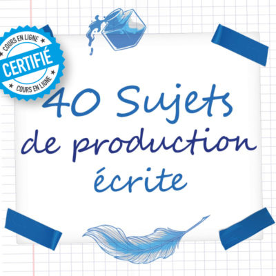 sujets production écrite