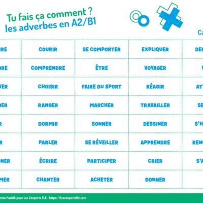 les adverbes FLE