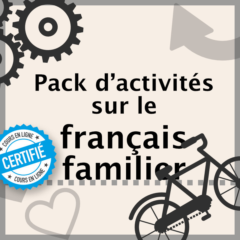 pack francais familier