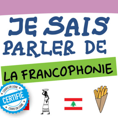 Sketchnote : je sais parler de la Francophonie