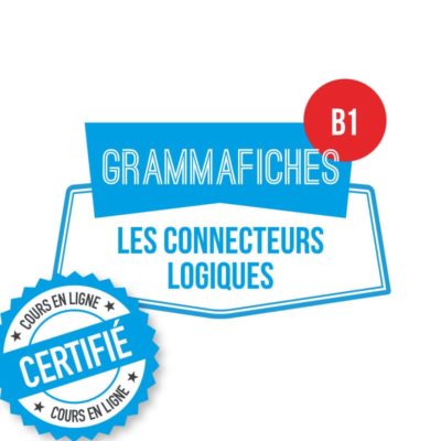 Fiche de grammaire FLE : les connecteurs logiques A2-B1