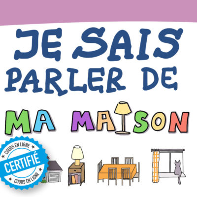 Sketchnote : je sais parler de ma maison