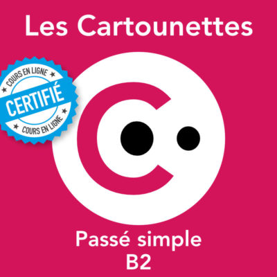 Cartounettes passé simple jeu