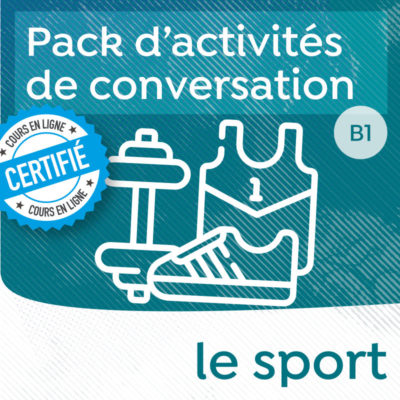 Pack de conversation sur le thème du sport (B1)