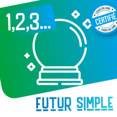 1,2,3... futur simple !