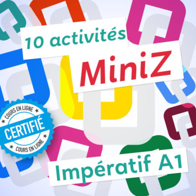 Miniz conjugaison impératif FLE A1