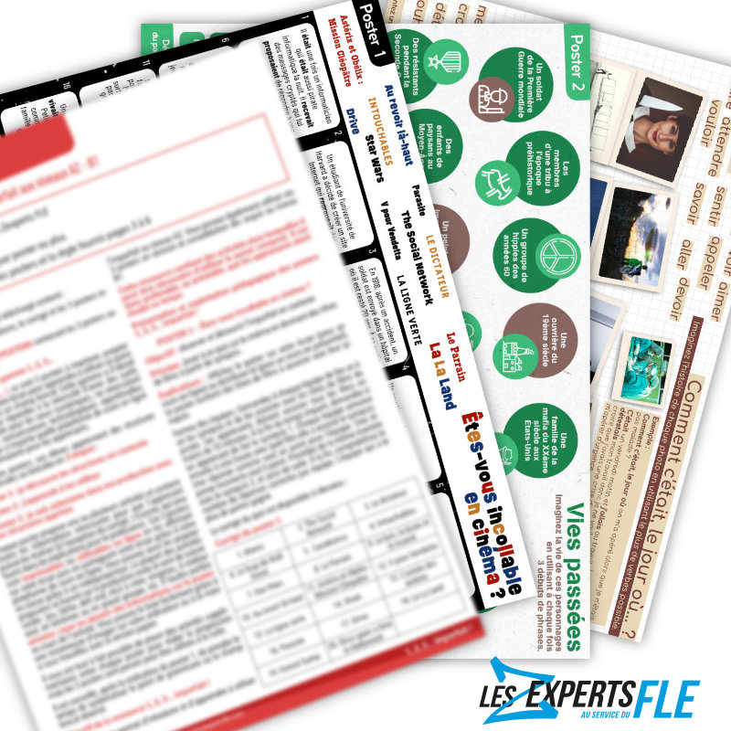 activité imparfait FLE
