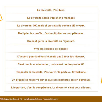 diversité au travail FLE