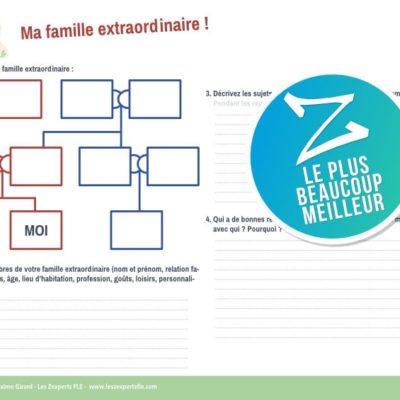 activité famille extraordinaire A1