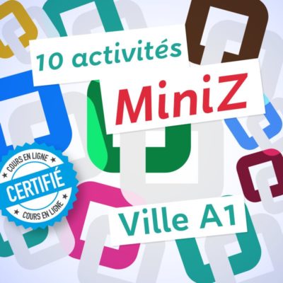 Miniz vocabulaire ville FLE