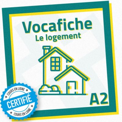 vocafiche fiche vocabulaire FLE logement A2
