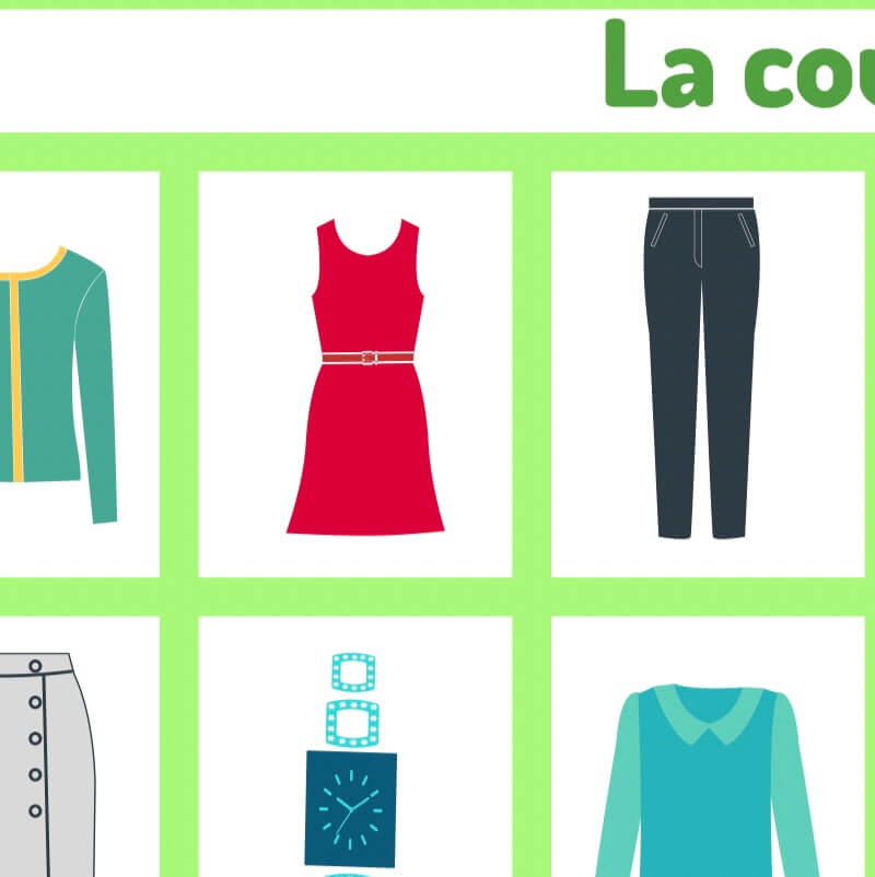 Miniz vocabulaire vêtements FLE A1-A2