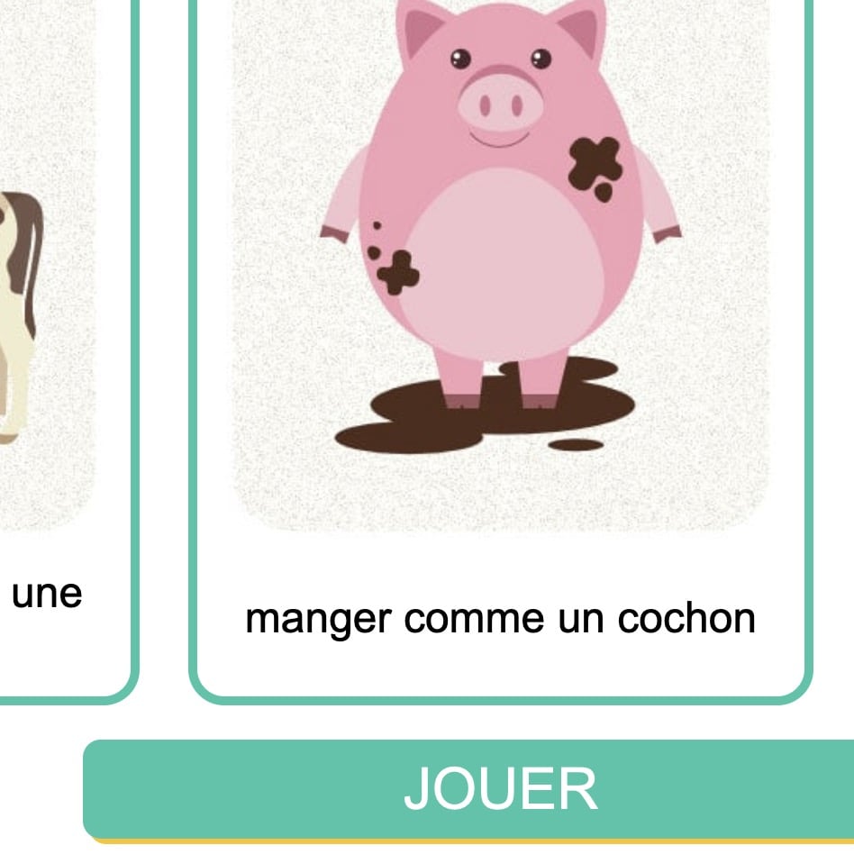 5 activités numériques expressions idiomatiques FLE A2