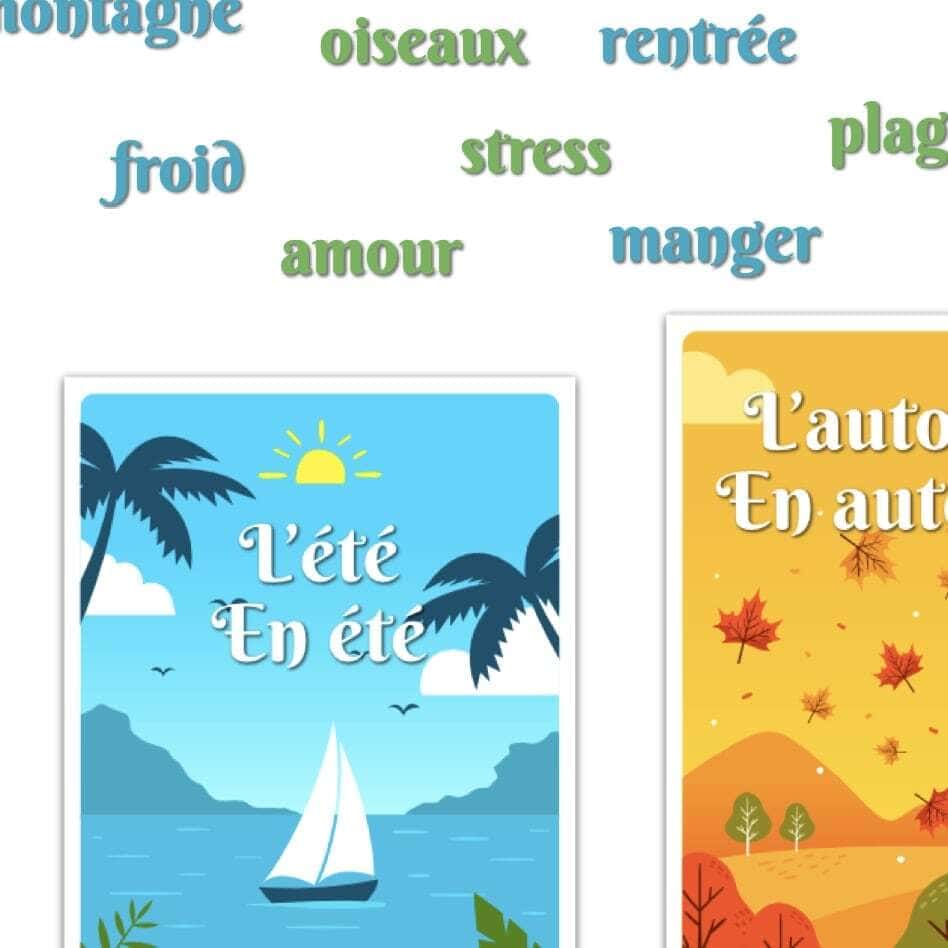 Miniz vocabulaire temps FLE A1-A2