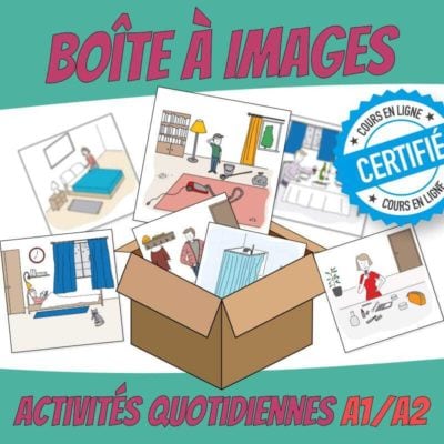 imagier sur les activités quotidiennes A1 et activités