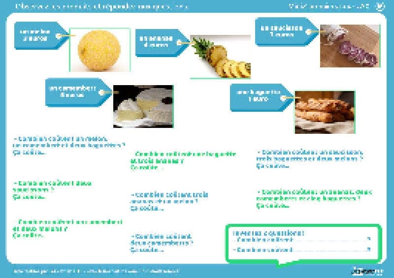 Activité pour débutants 16/35 : mémoriser les nombres de 1 à 20