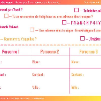 Activité pour débutants 9/35 : dialogue pour interagir