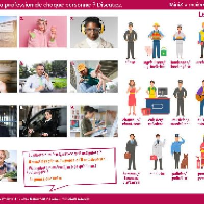 Activité pour débutants 29/35 : découvrir les noms des métiers