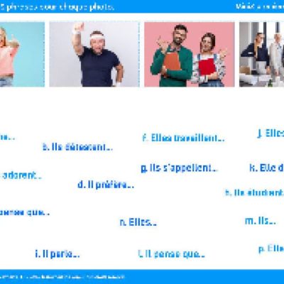 Activité pour débutants 32/35 : manipuler les verbes du groupe 1