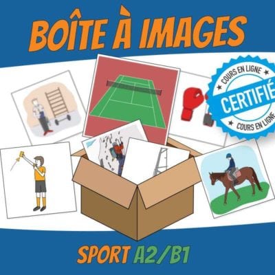 imagier sur le sport A2-B1