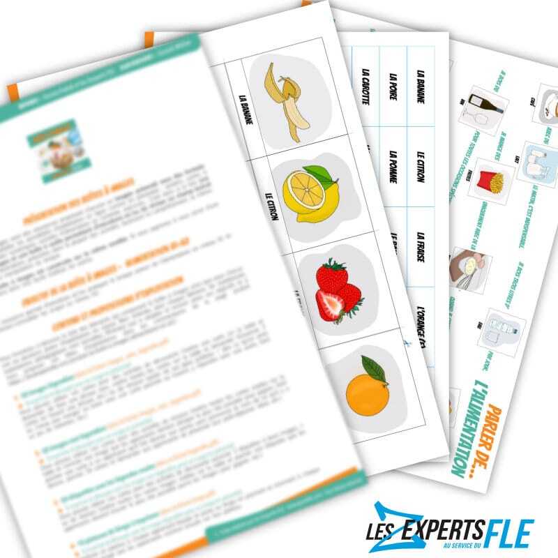 imagier sur l'alimentation A1-A2