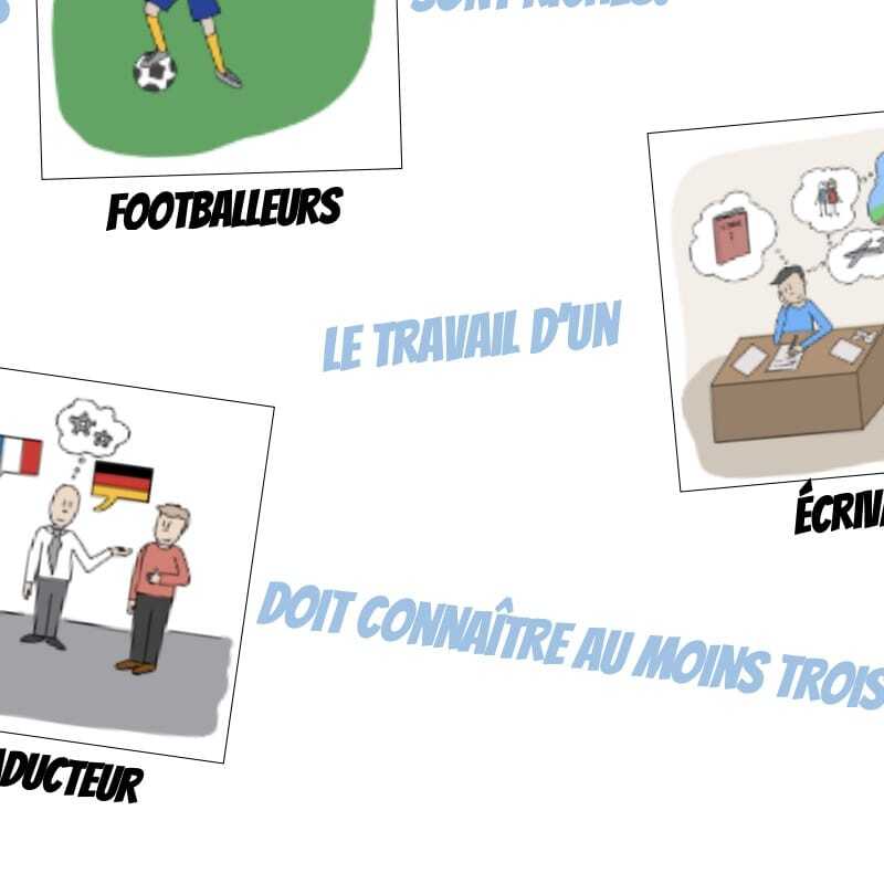 imagier sur les métiers A1-A2