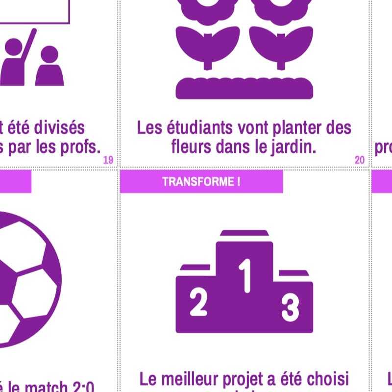 révision voix passive A2 B1 FLE