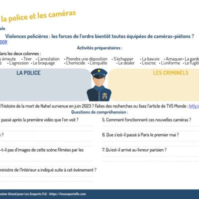 Parler de… la police et les caméras