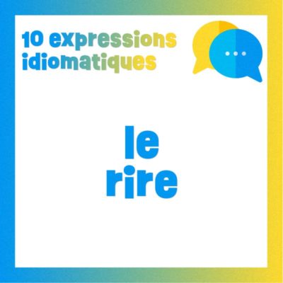 Poster 10 expressions liées au rire