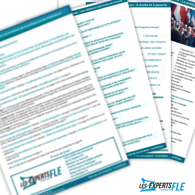Pack de conversation : politique et institutions B2 – Image 3