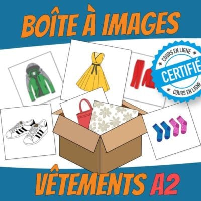 imagier FLE vêtements A2