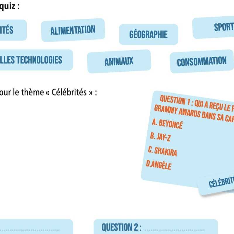 Fiche de grammaire FLE : le superlatif A2 – Image 5