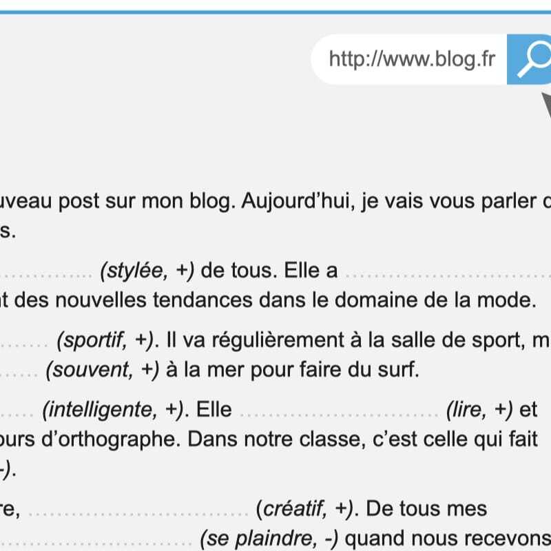 Fiche de grammaire FLE : le superlatif A2 – Image 4