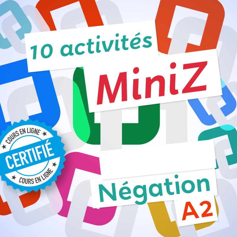 10 activités sur la négation en FLE A2