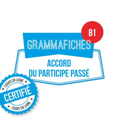 Fiche de grammaire FLE : accord du participe passé (difficultés) B1