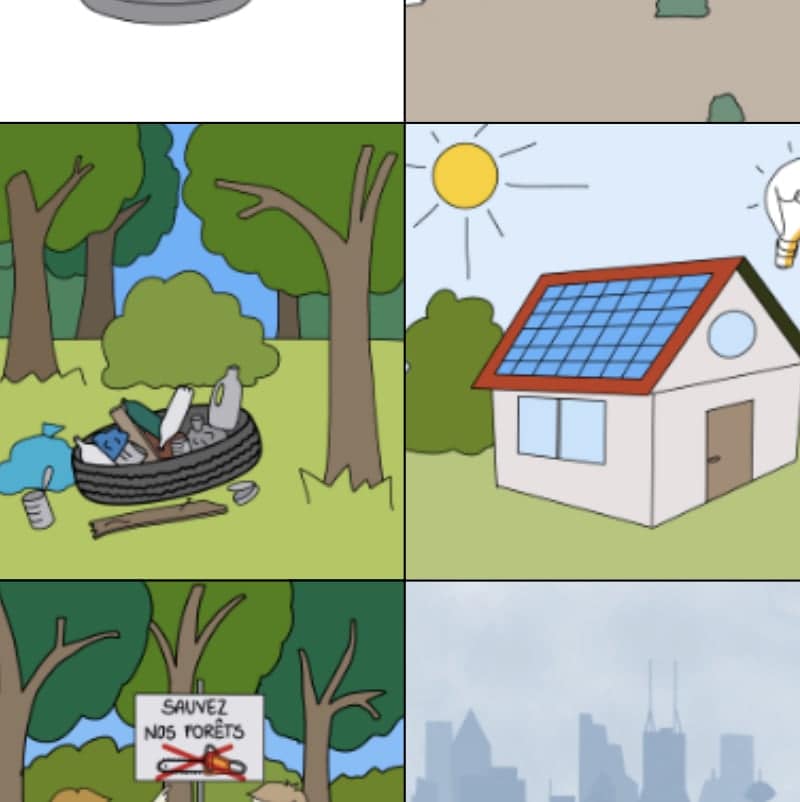 imagier écologie A2 B1