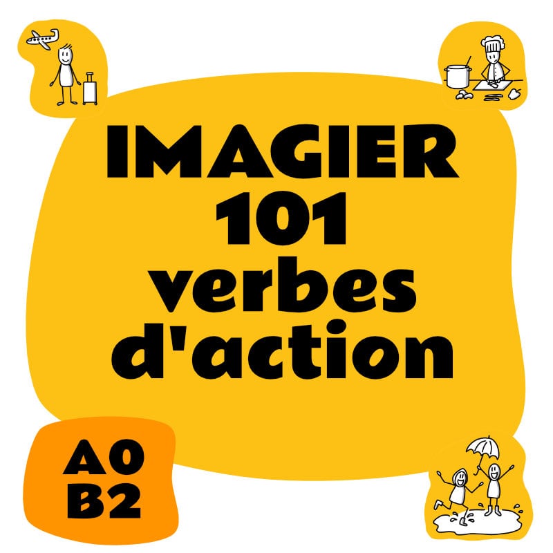 Imagier 101 verbes d'action