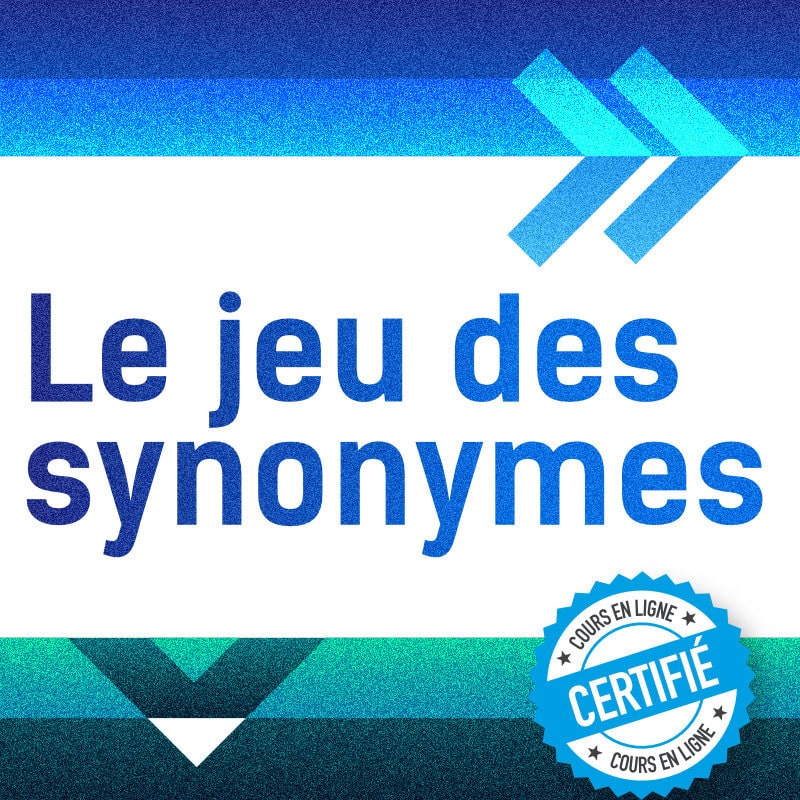 jeu des synonymes