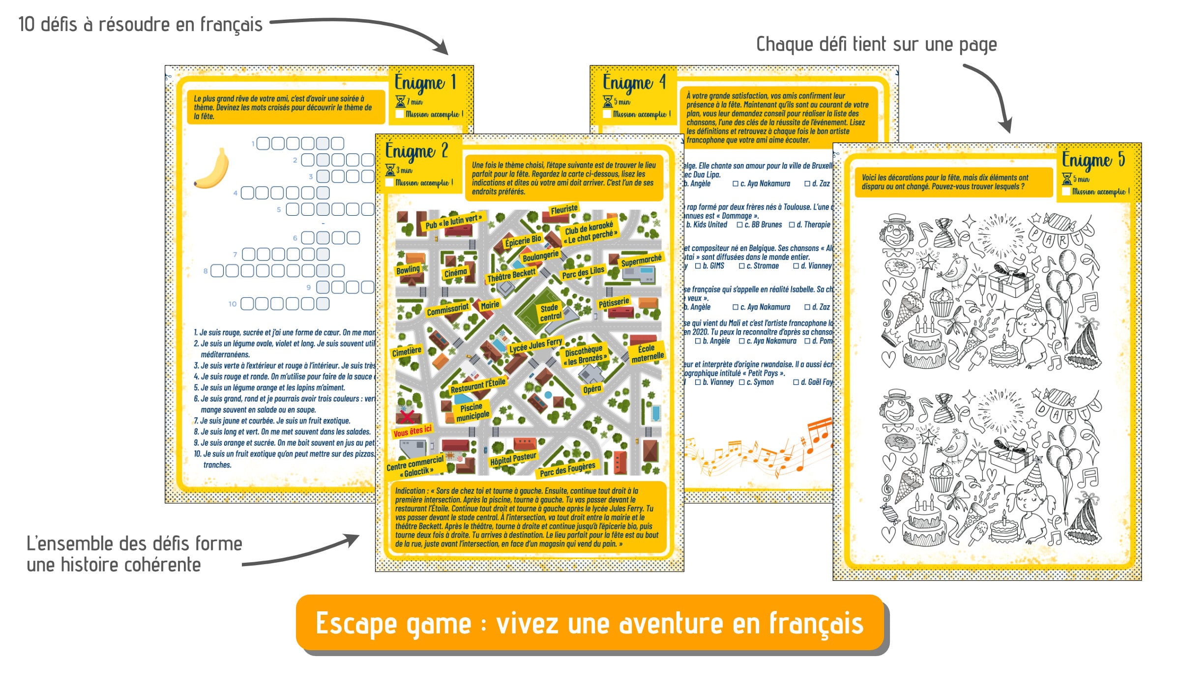 escape game fle