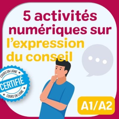 activités numériques FLE conseil
