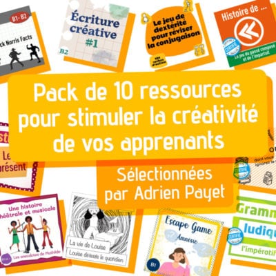 activités stimuler créativité FLE