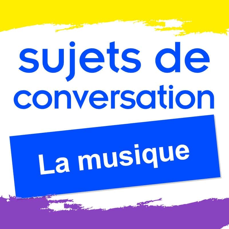 43 sujets de conversation express pour discuter en classe ou en ligne sur le thème de la musique et de la Fête de la musique dès le niveau B1.